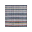 Square Woven Floor Mat in Mix of Blue Tones, Midtone Pink, Lavender, Yellow Orange and White