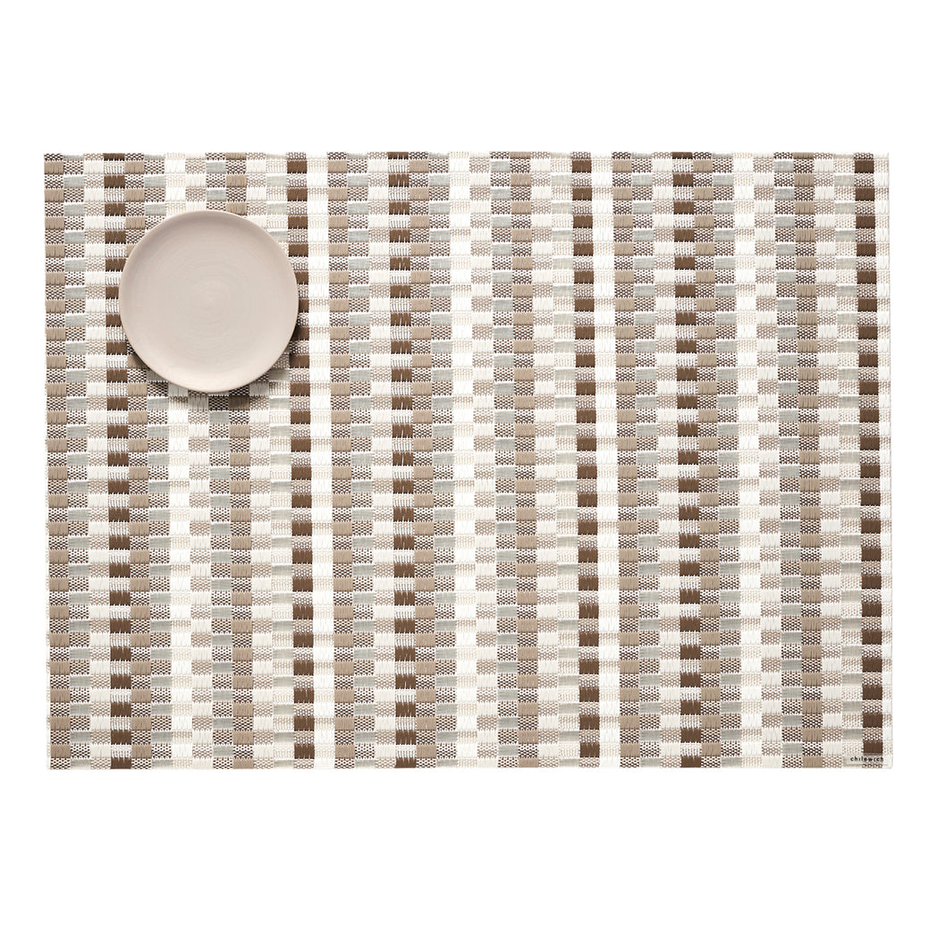 Heddle Placemats - Pebble With Prop