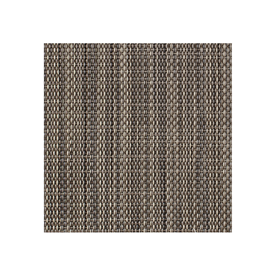 Detail image of Chilewich woven material showcasing texture, color, and pattern of the terrastrand yarn weave.