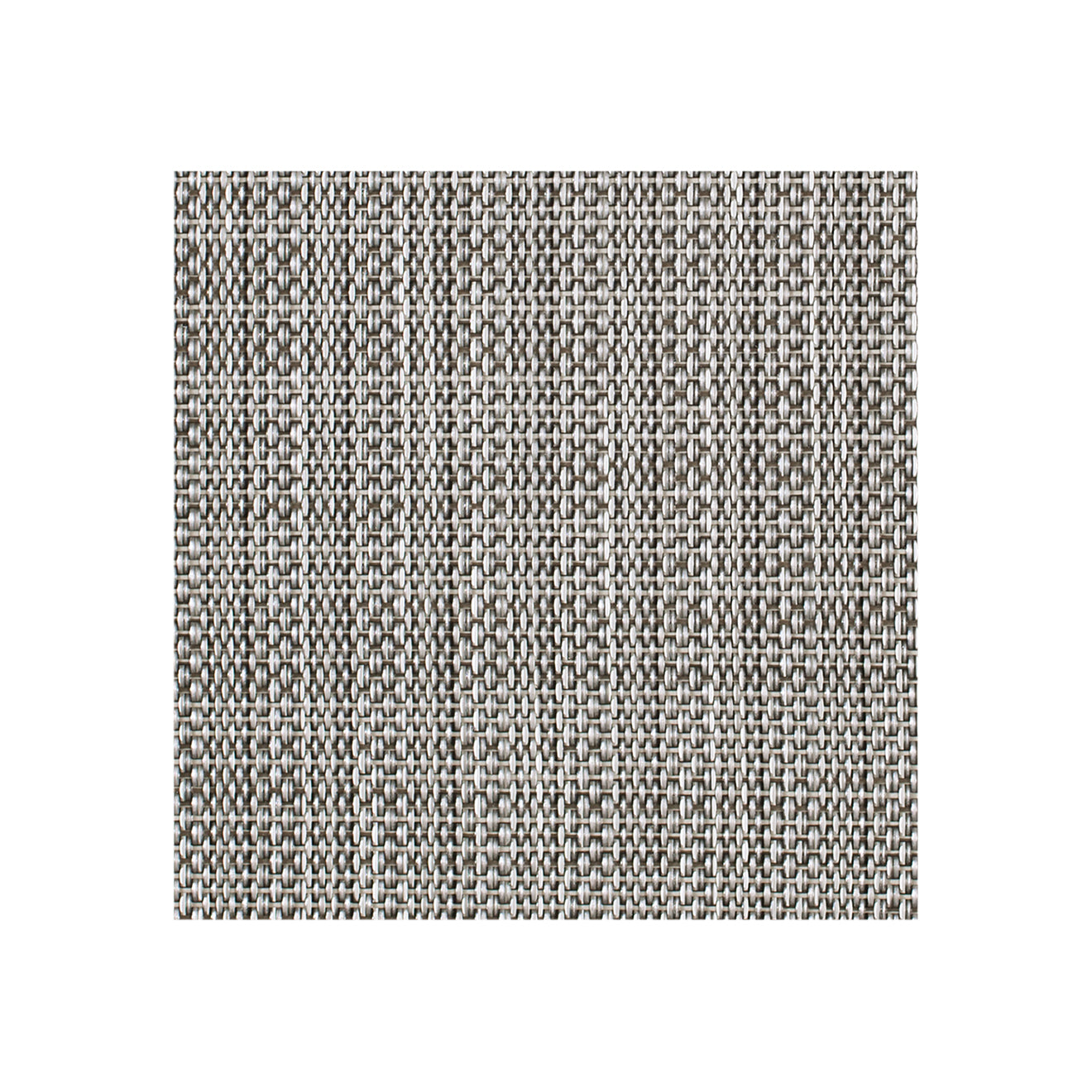 Detail image of Chilewich woven material showcasing texture, color, and pattern of the terrastrand yarn weave.
