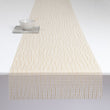 14'' x 72'' Table Runners in Mix of Muted Metallic Gold and Metallic White