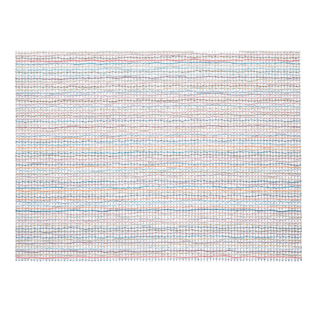Sorbet Placemats in Mix of Pink, Orange, Yellow, Turquoise and White