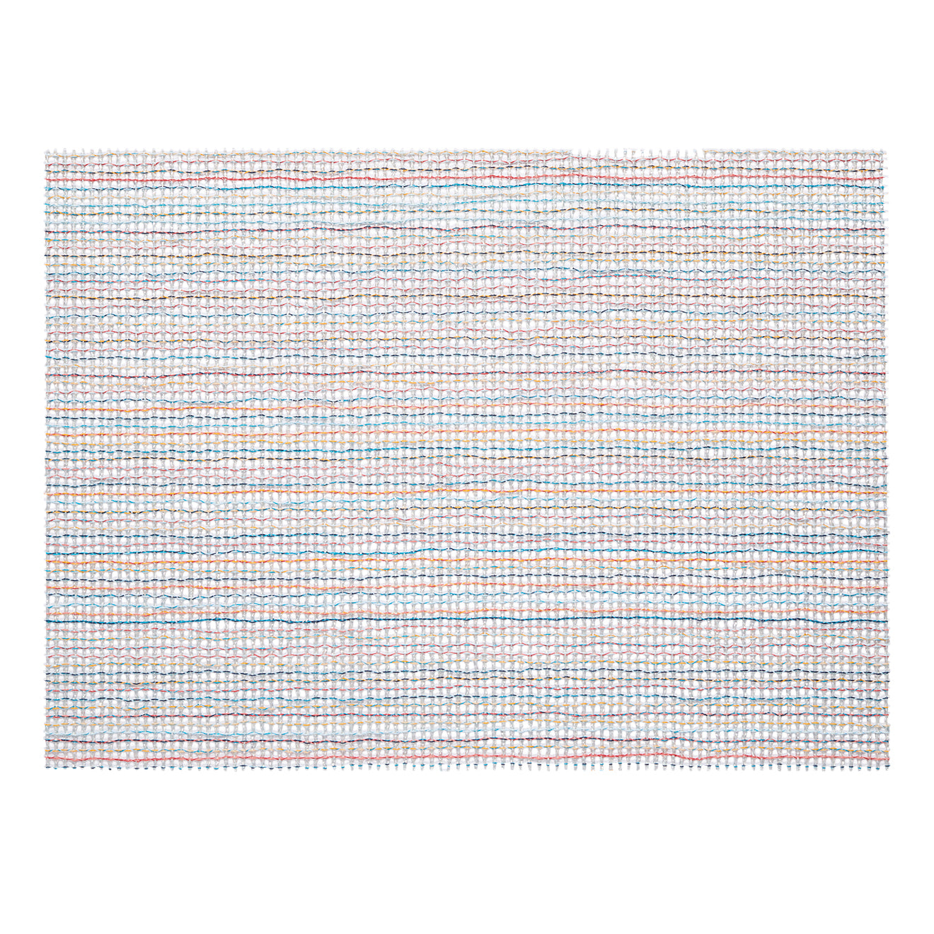 Sorbet Placemats in Mix of Pink, Orange, Yellow, Turquoise and White