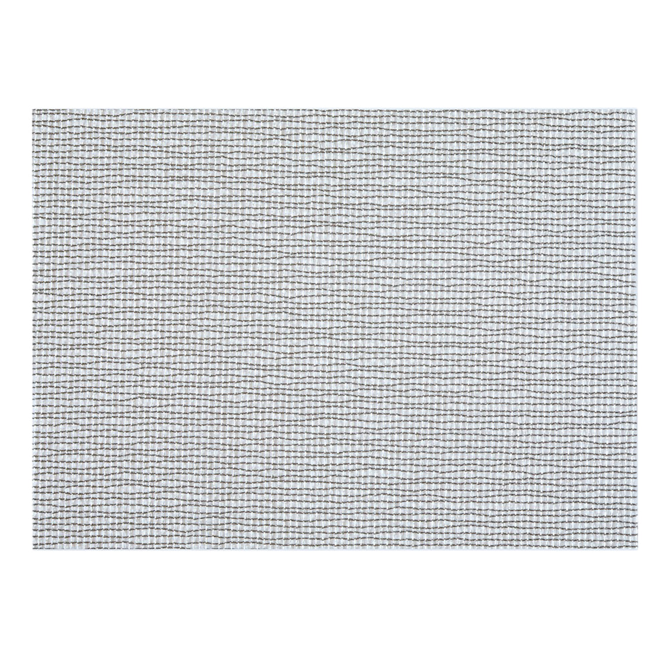 Silver Placemats in Mix of Muted Metallic Silver and Metallic White