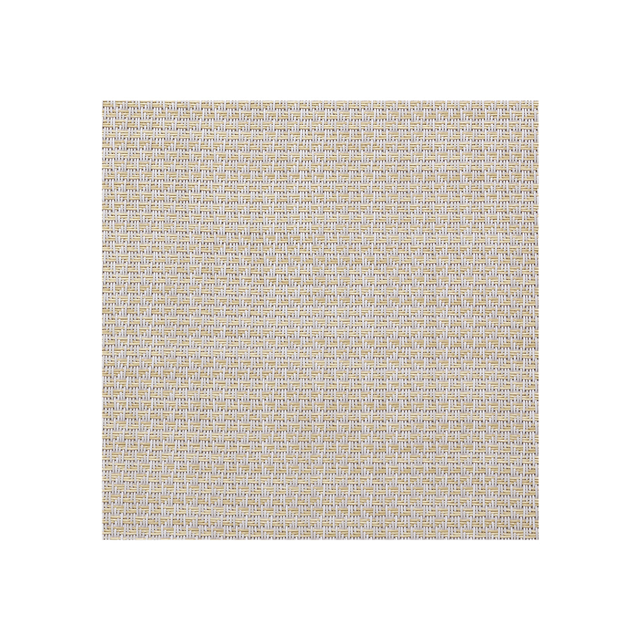Detail image of Chilewich woven material showcasing texture, color, and pattern of the terrastrand yarn weave.