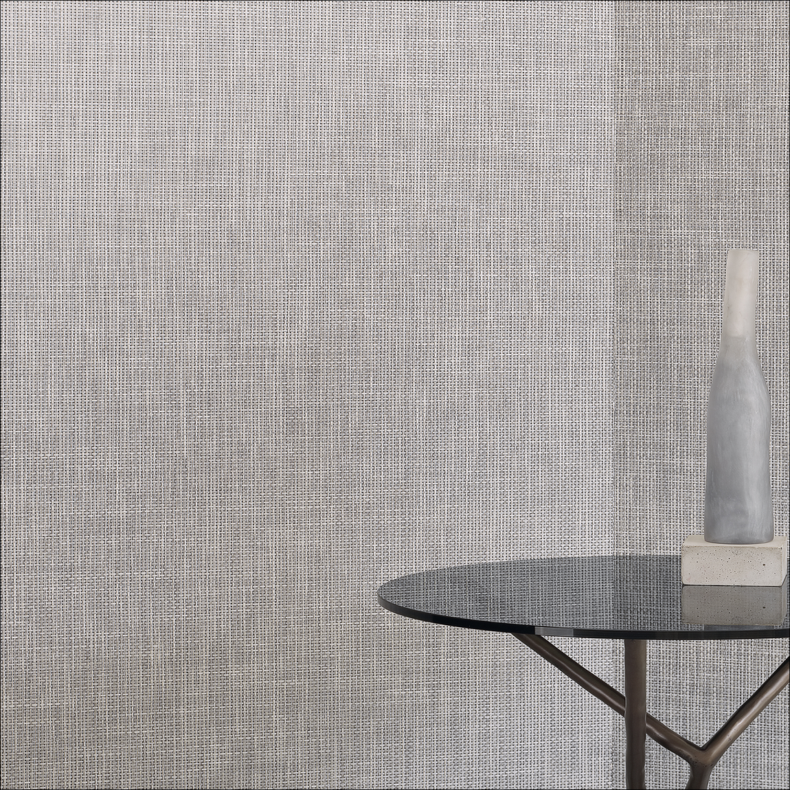 Basketweave Wall Textile Samples - Marble