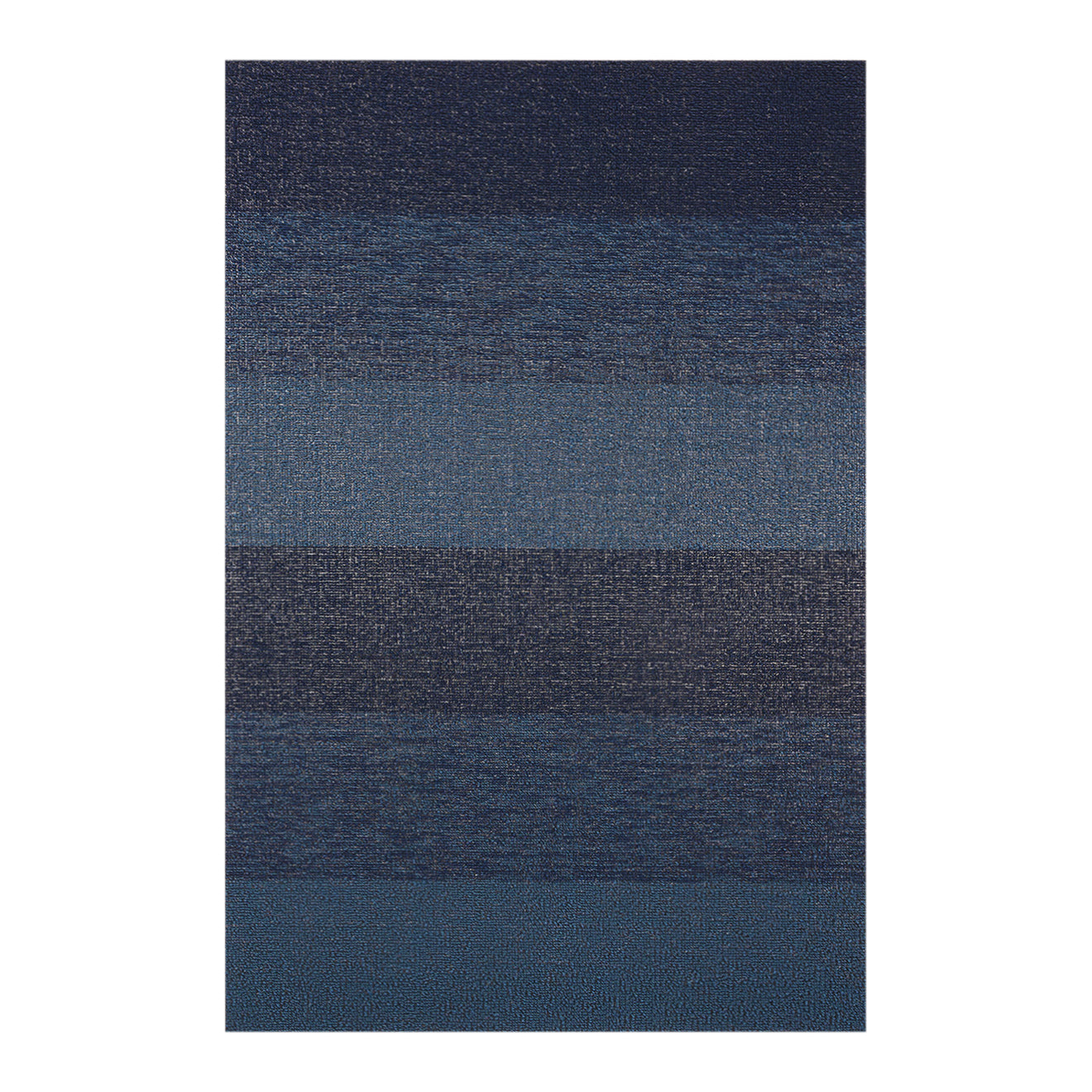 Rectangle Shag Mats in Mix of Black, Cool Grey and White