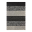 Rectangle Shag Mats in Mix of Black, Cool Grey and White