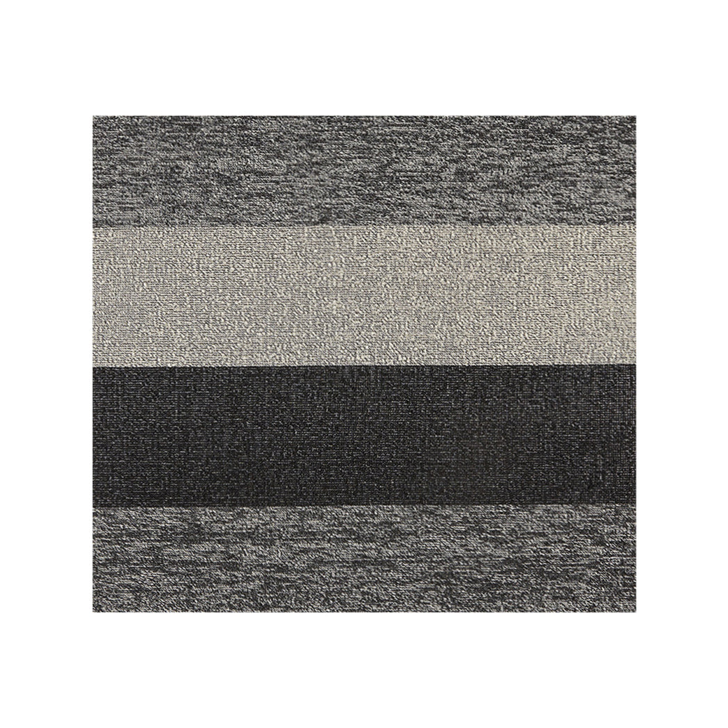 Salt & Pepper Shag Mat in Mix of Black, Cool Grey and White
