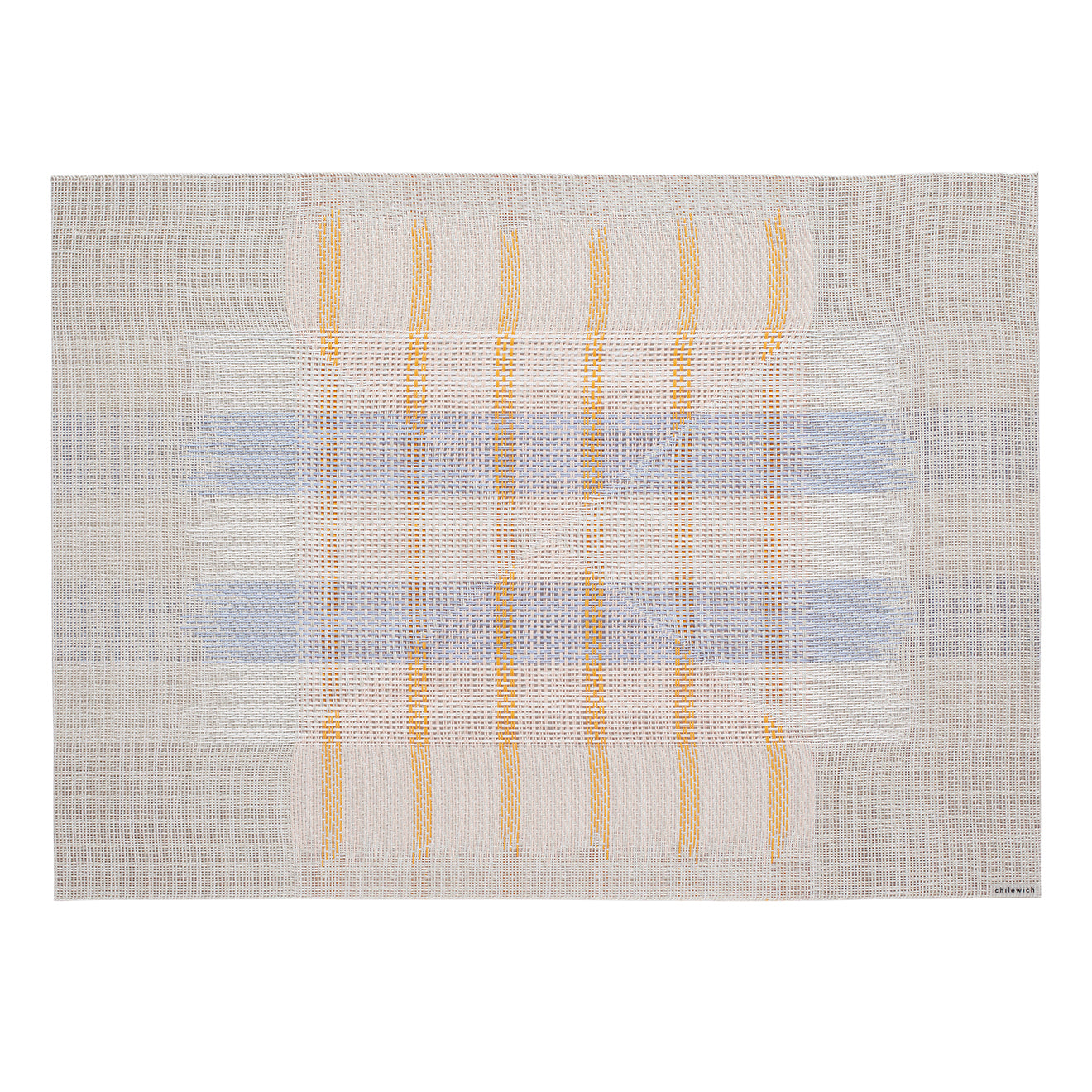 14" x 19" Placemats in Mix of Light Neutral Beige, Light Pink, Orange, Light Blue and White