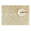 Metallic Lace Placemats - Gold With Prop