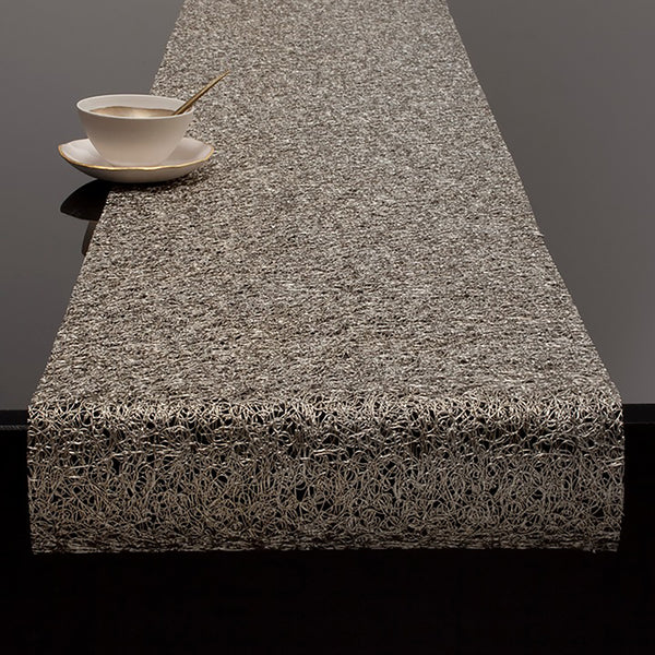 Metallic Lace Table Runners - Gold