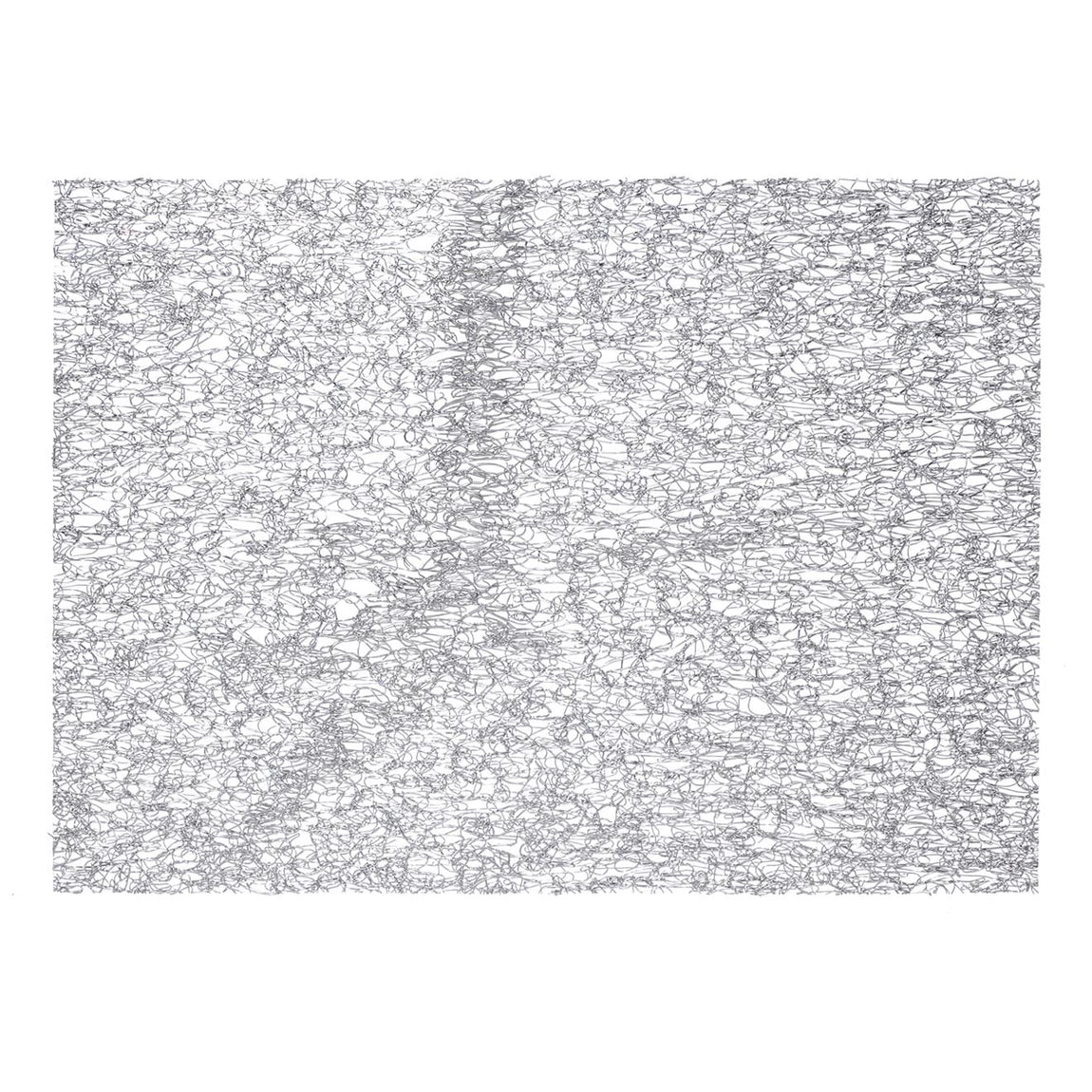 Metallic Lace Placemats - Silver