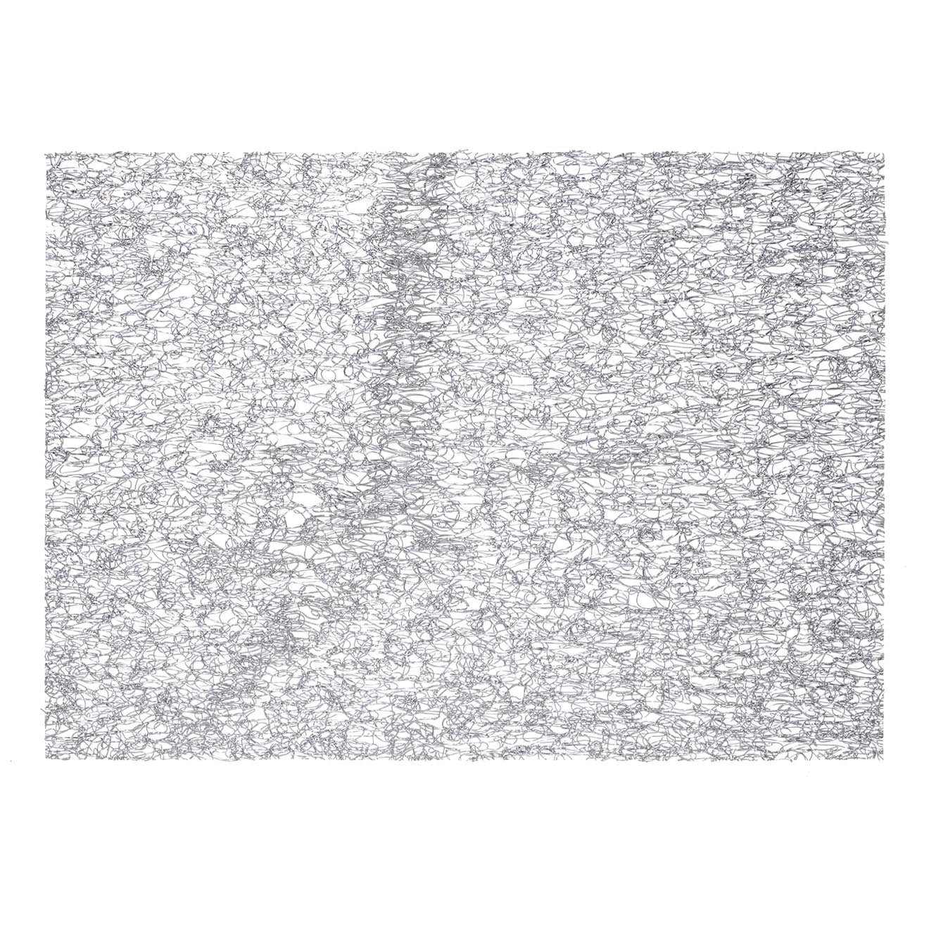 Silver Placemats in Metallic Silver