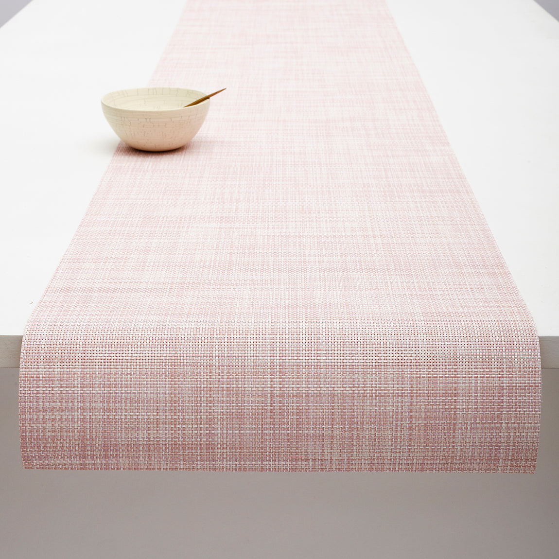 Mini Basketweave Table Runners - Blush View 1