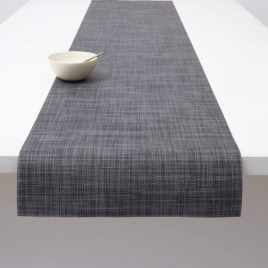 14'' x 72'' Table Runners in Mix of Midtone and Dark Cool Greys