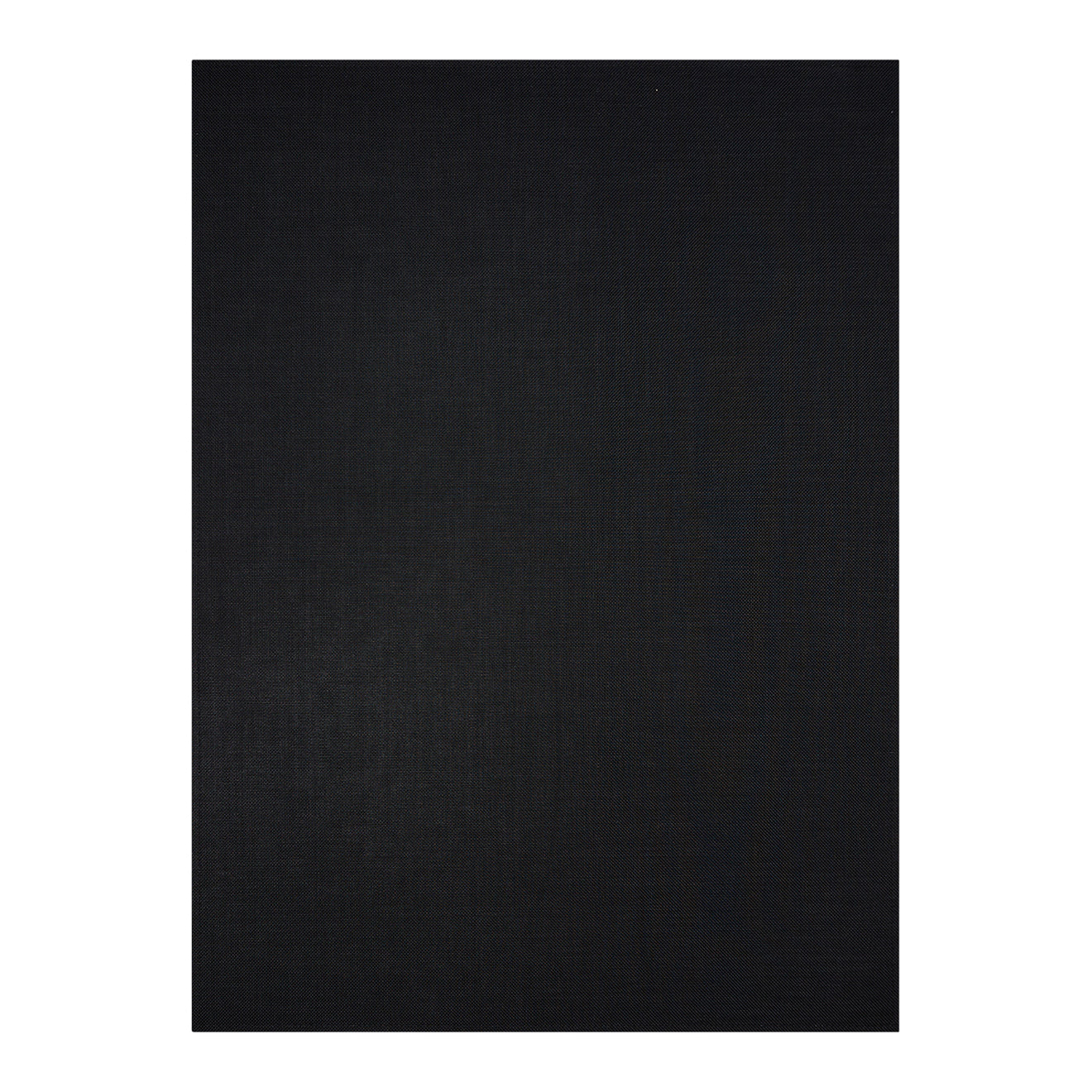 Black Woven Floor Mat in Dark Neutral Black