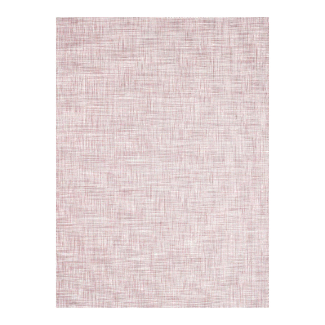 Blush Woven Floor Mat in Light Neutral Pink