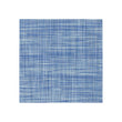 Chilewich Basketweave floor mat in Chambray, showcasing woven terrastrand yarn texture and modern design aesthetic.