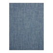 Chambray Woven Floor Mat in Mix of Midtone Blues, Cool Grey and White