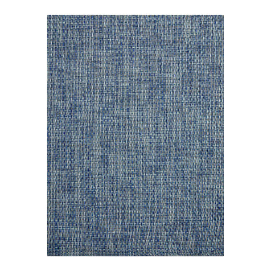 Mini Basketweave Rugs - Chambray View 1