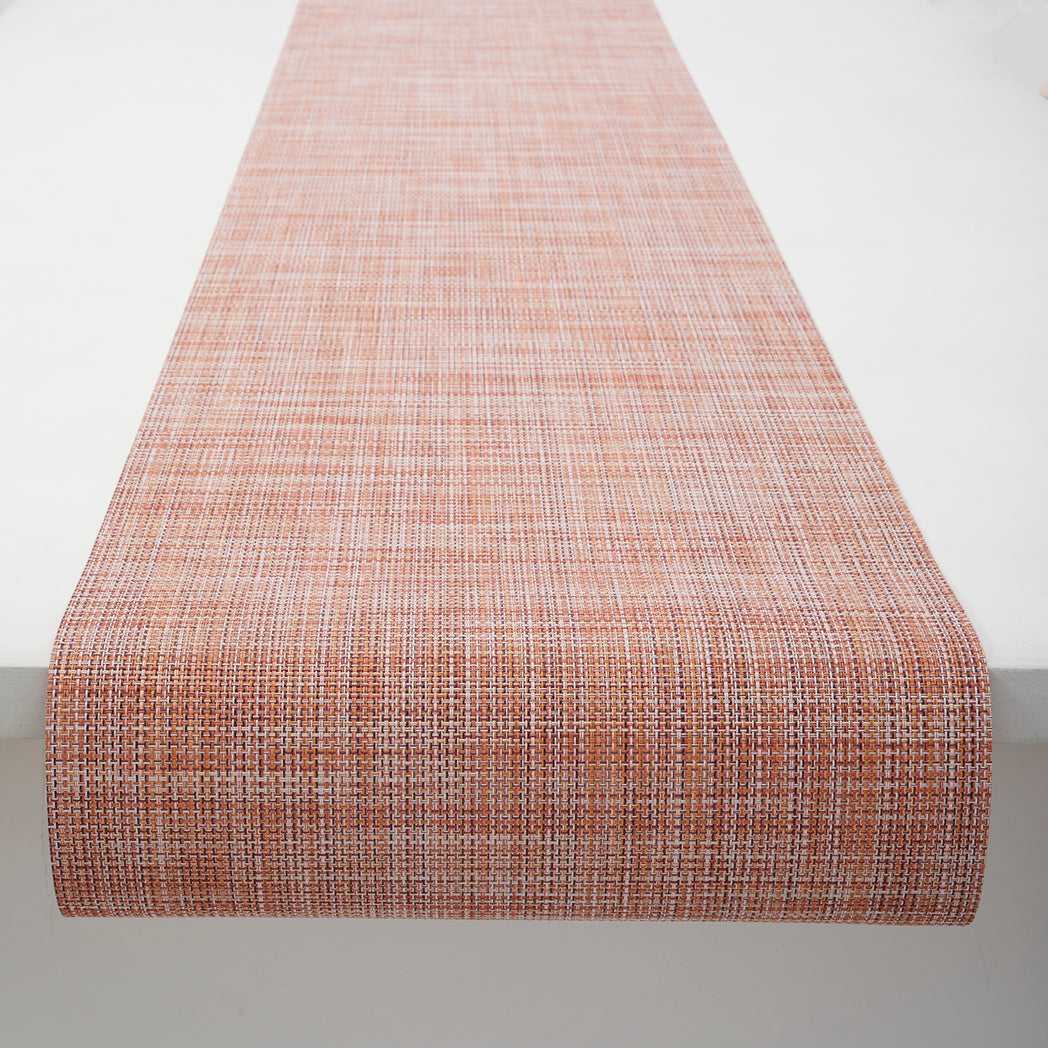 Mini Basketweave Table Runners - Cinnamon With Prop