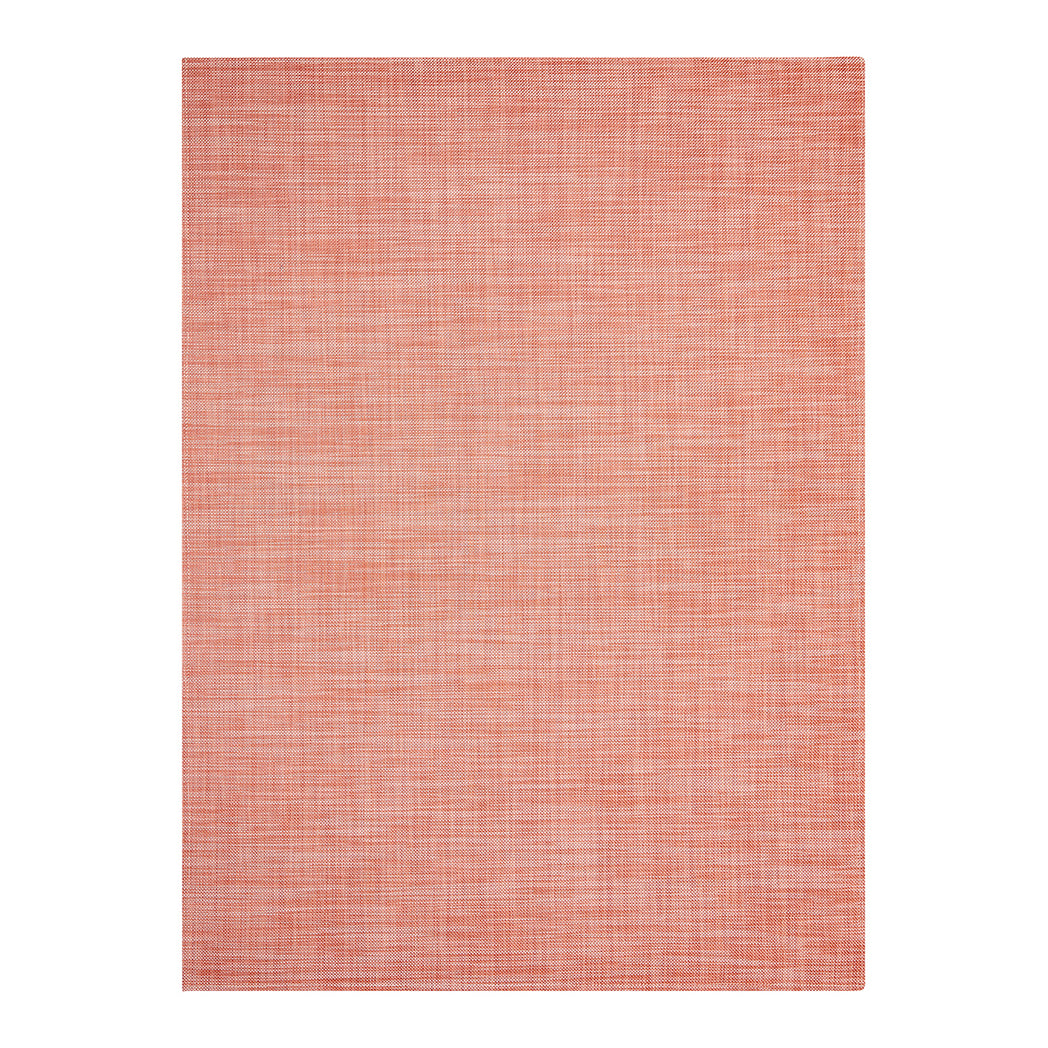 Clay Woven Floor Mat in Midtone Warm Pink
