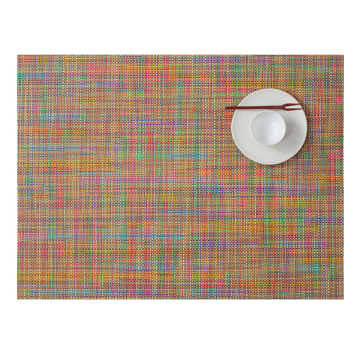 Mini Basketweave Placemats - Confetti View 1