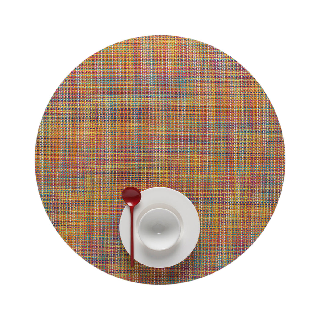 Mini Basketweave Placemats - Confetti With Prop
