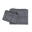 Small + Medium Bags in Mix of Midtone and Dark Cool Greys