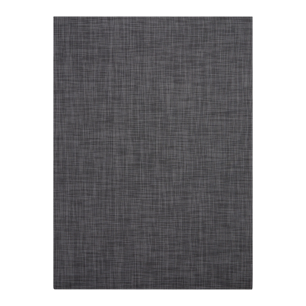 Cool Grey Woven Floor Mat in Mix of Midtone and Dark Cool Greys