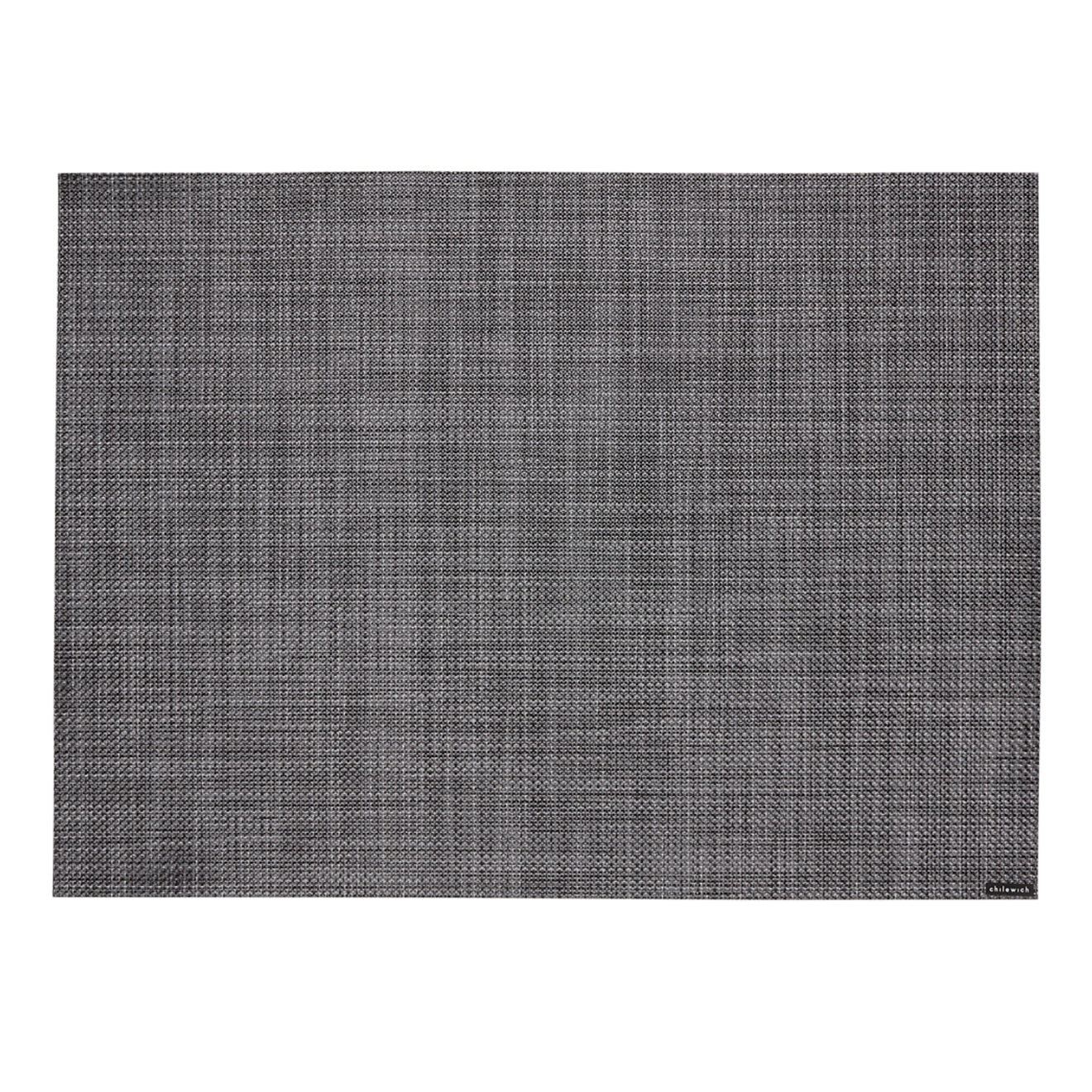 Mini Basketweave Placemats - Cool Grey