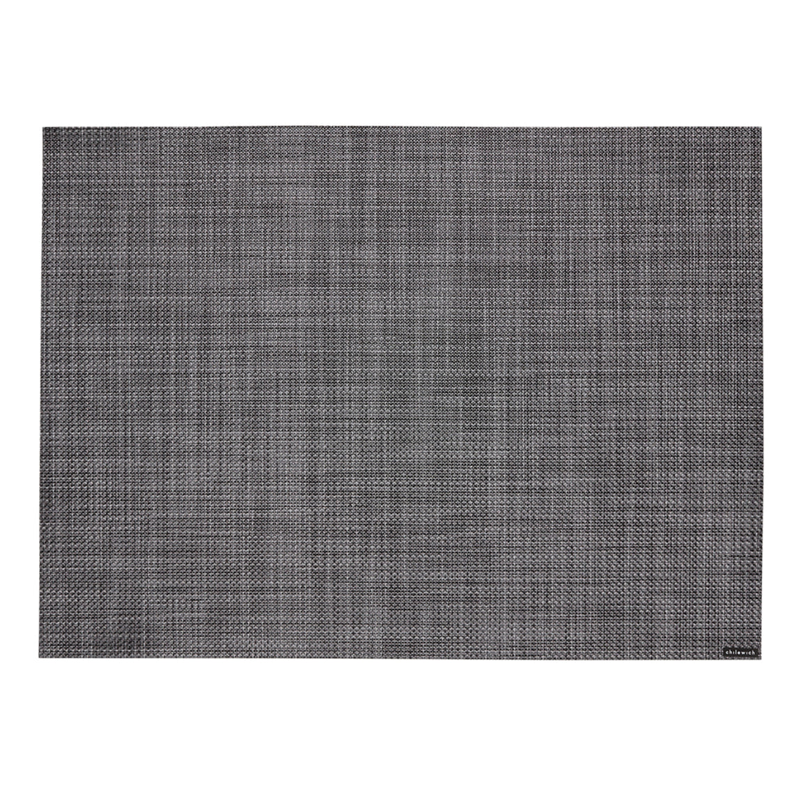 Mini Basketweave Placemats - Cool Grey
