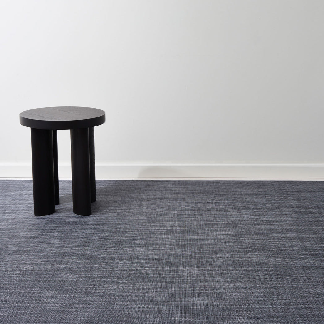 Mini Basketweave Rugs - Cool Grey with Prop