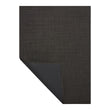 Mini Basketweave Rugs - Dark Walnut Corner