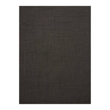 Dark Walnut Woven Floor Mat in Mix of Dark Brown, Midtone Warm Brown and Metallic Silver