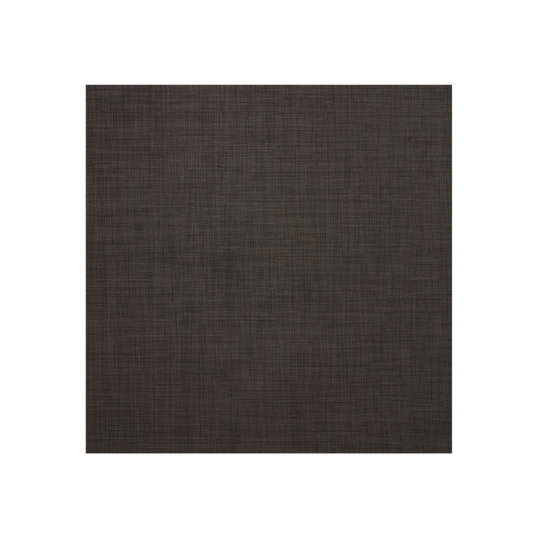 Dark Walnut Woven Floor Mat in Mix of Dark Brown, Midtone Warm Brown and Metallic Silver