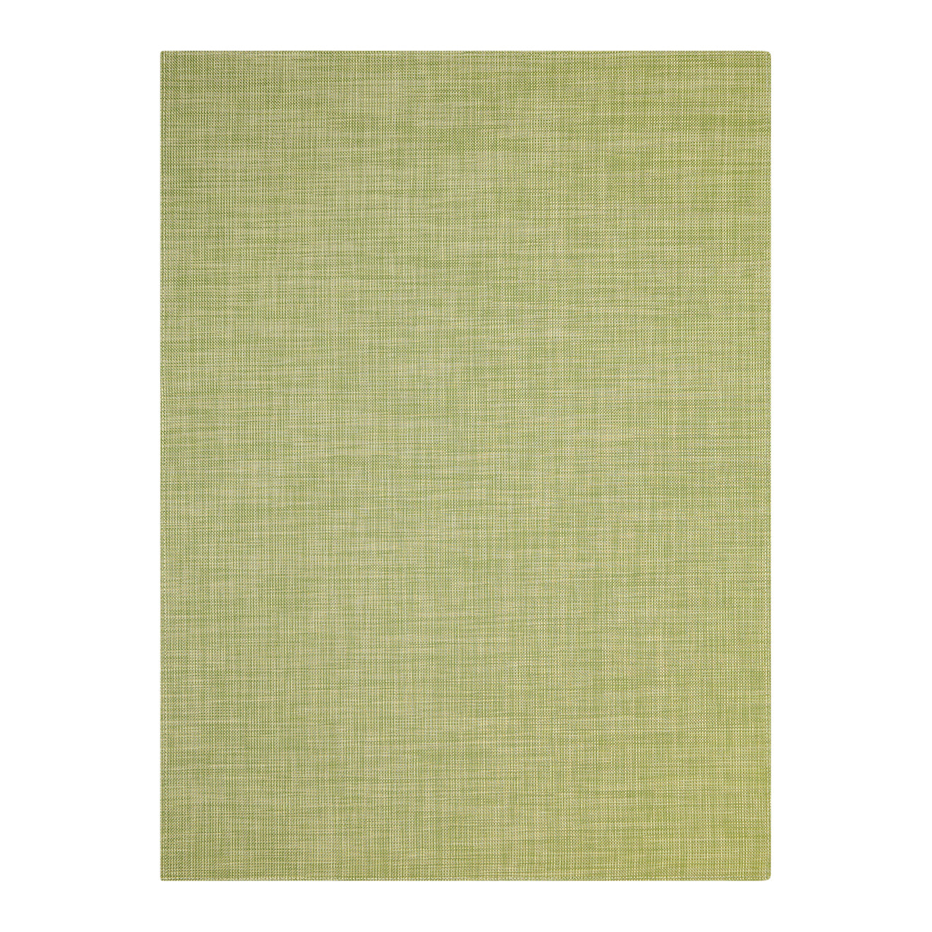 Dill Woven Floor Mat in Vivid Light Yellow Green