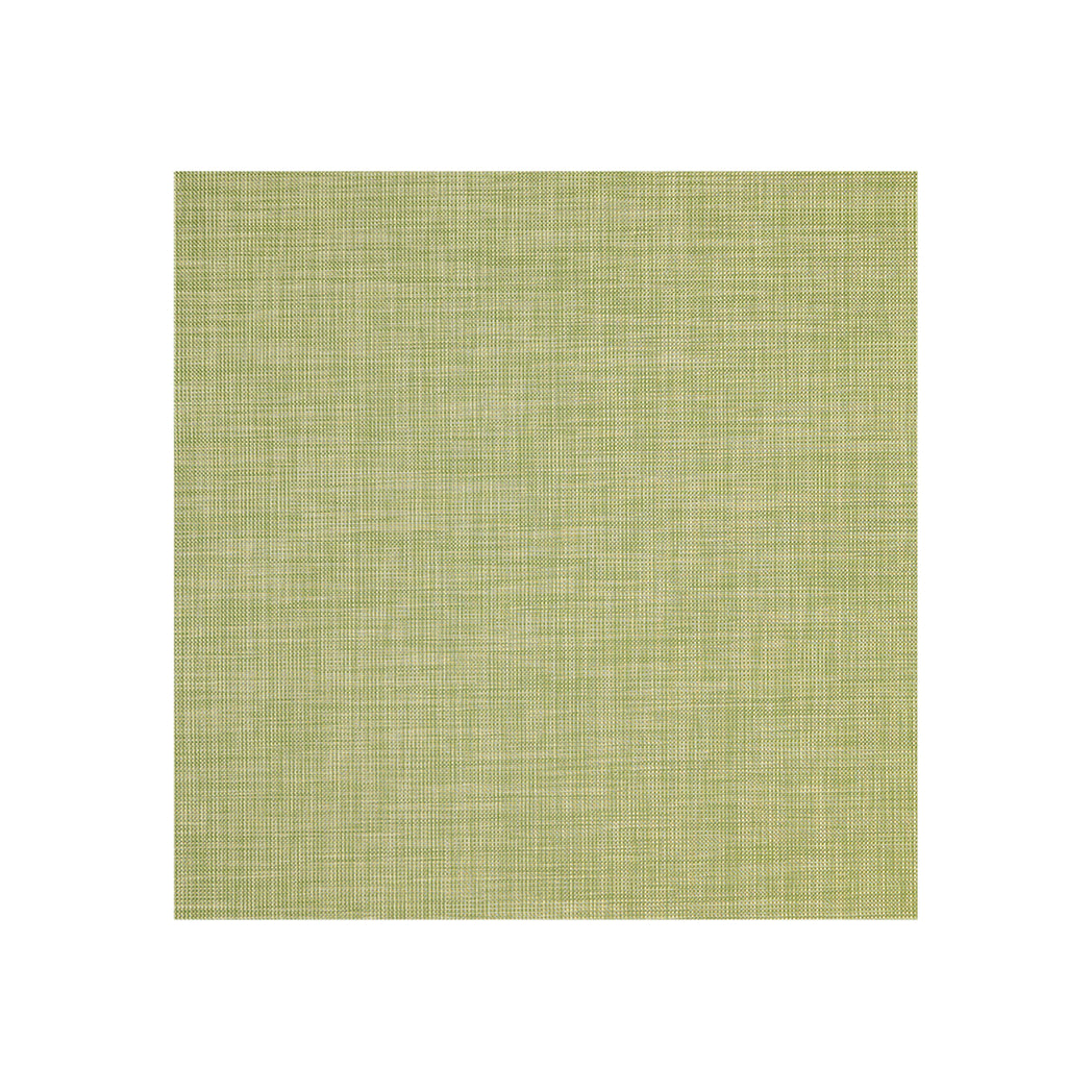 Chilewich Basketweave floor mat in Dill, showcasing woven terrastrand yarn texture and modern design aesthetic.