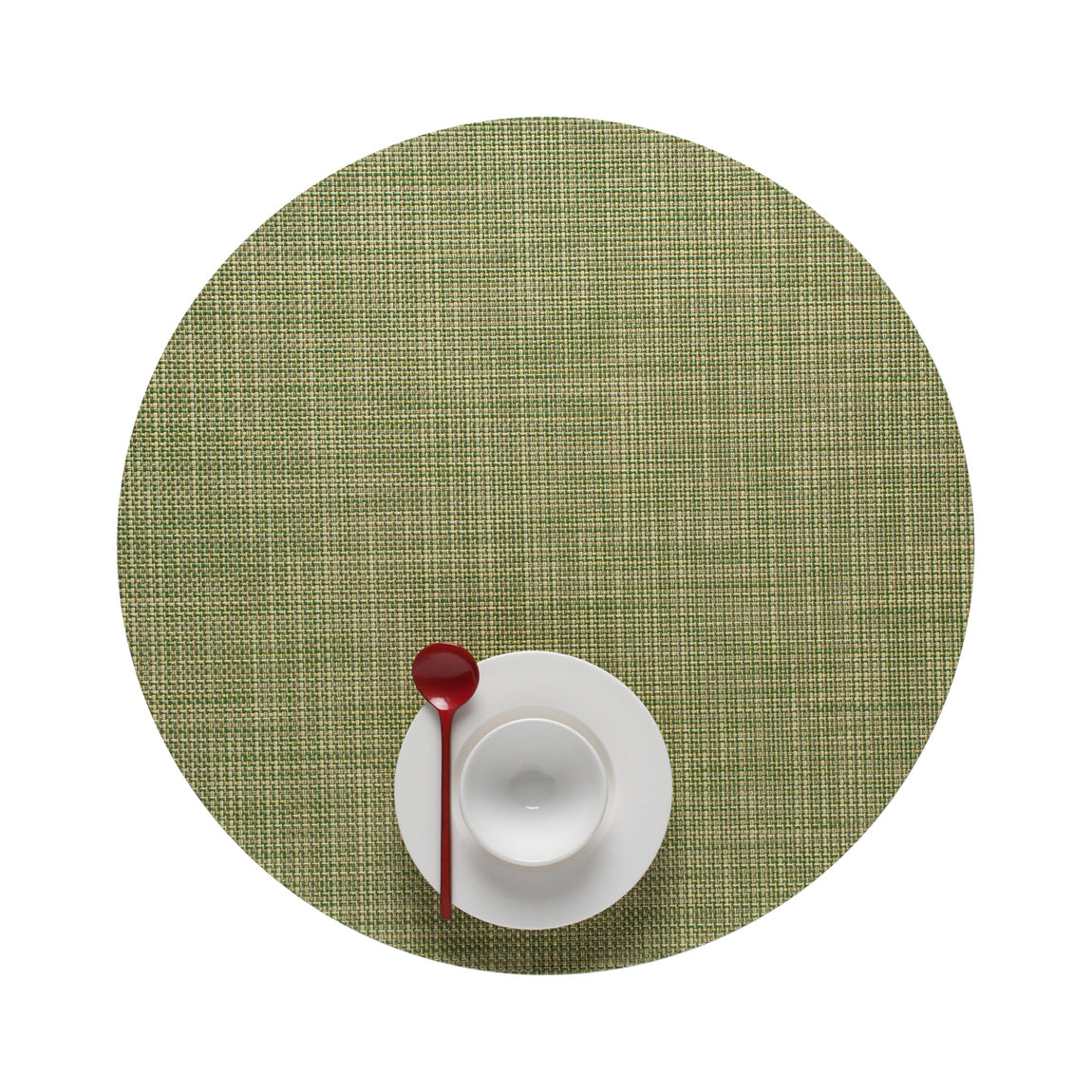 Mini Basketweave Placemats - Dill