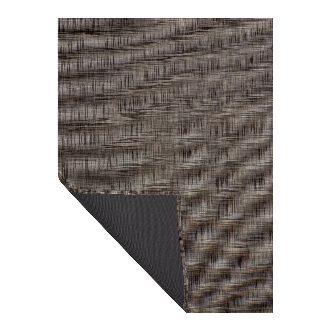 Mini Basketweave Rugs - Dark Walnut