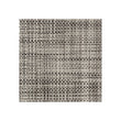Chilewich Basketweave floor mat in Gravel, showcasing woven terrastrand yarn texture and modern design aesthetic.