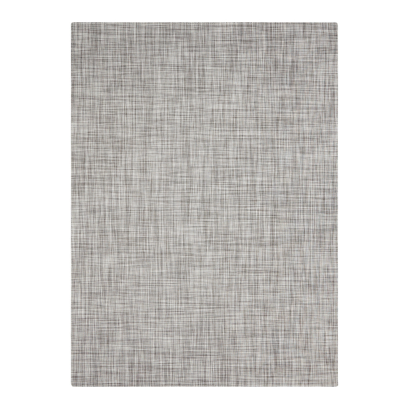 Gravel Woven Floor Mat in Mix of Dark and Light Warm Grey Tones