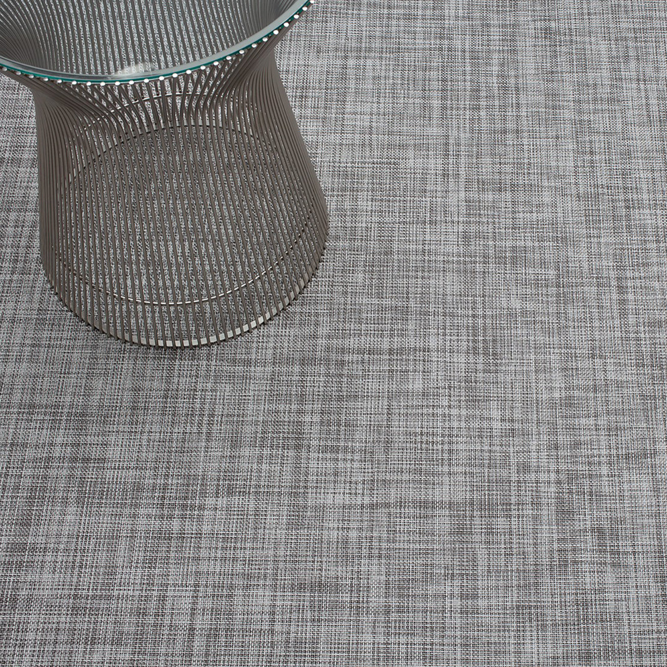 Mini Basketweave Rugs - Gravel