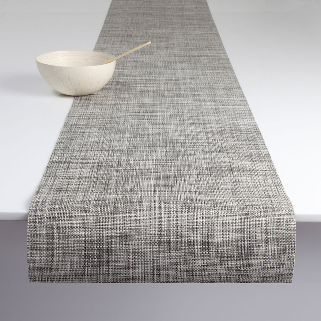 14'' x 72'' Table Runners in Mix of Dark and Light Warm Grey Tones