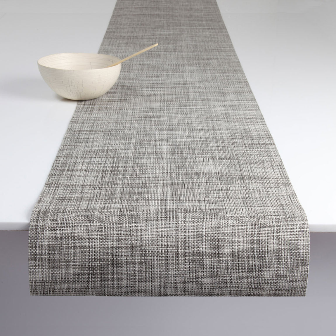 Mini Basketweave Table Runners - Gravel View 1