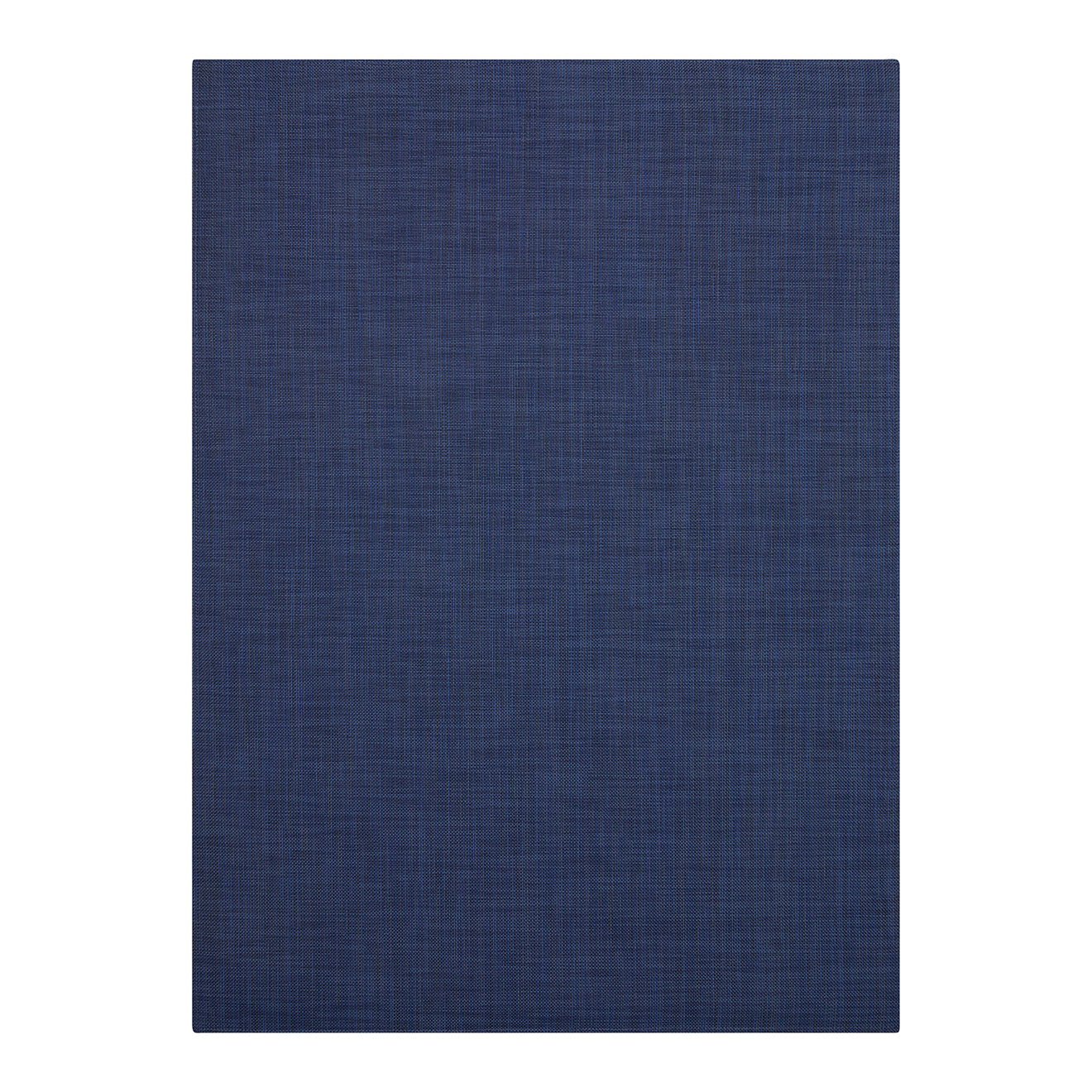 Indigo Woven Floor Mat in Midtone Navy Blue