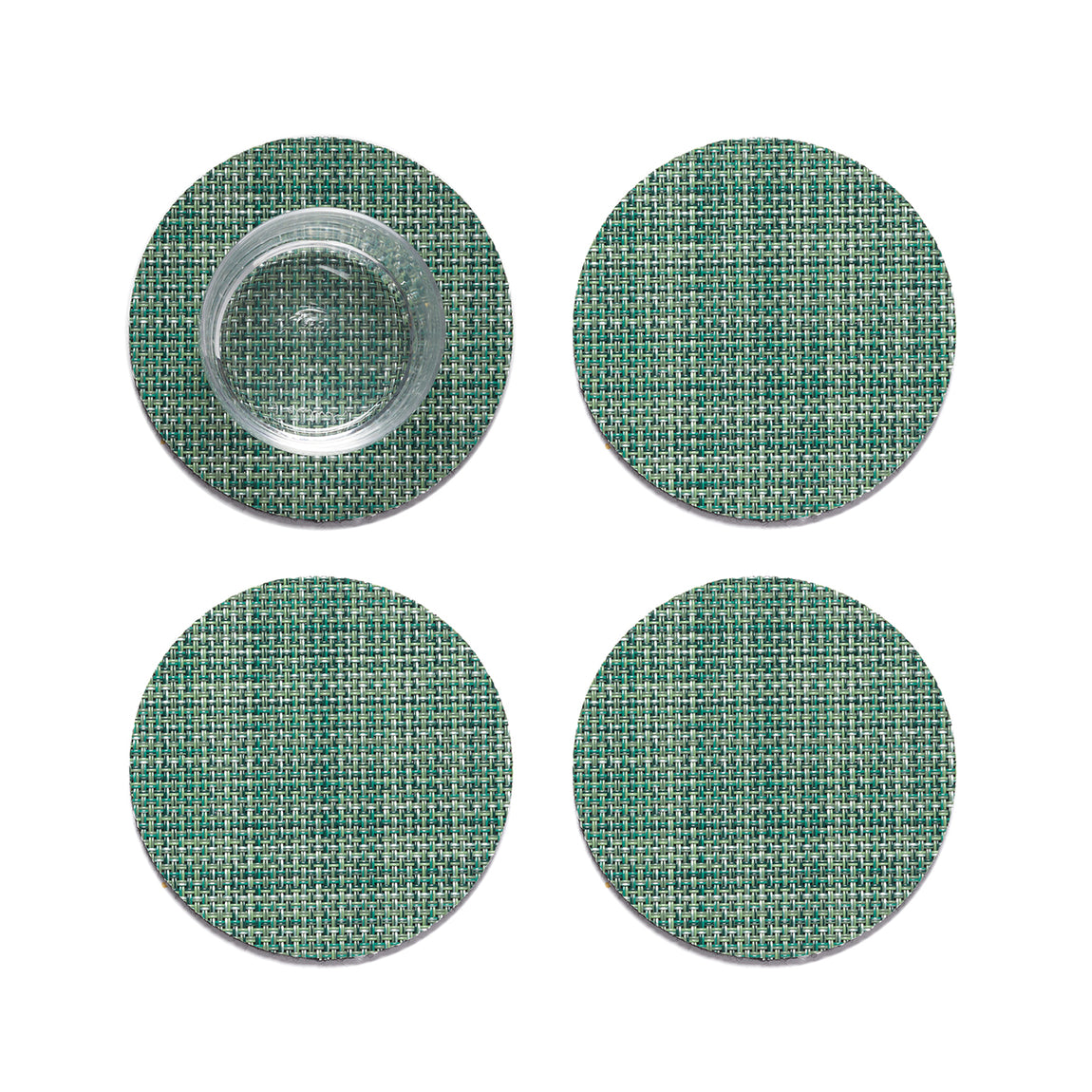 Mini Basketweave Coasters - Ivy View 1