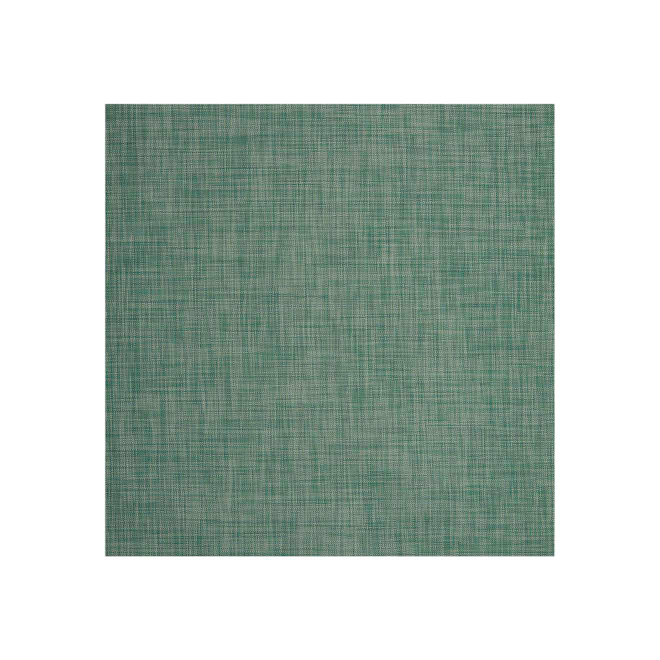 Square Woven Floor Mat in Midtone Cool Green 
