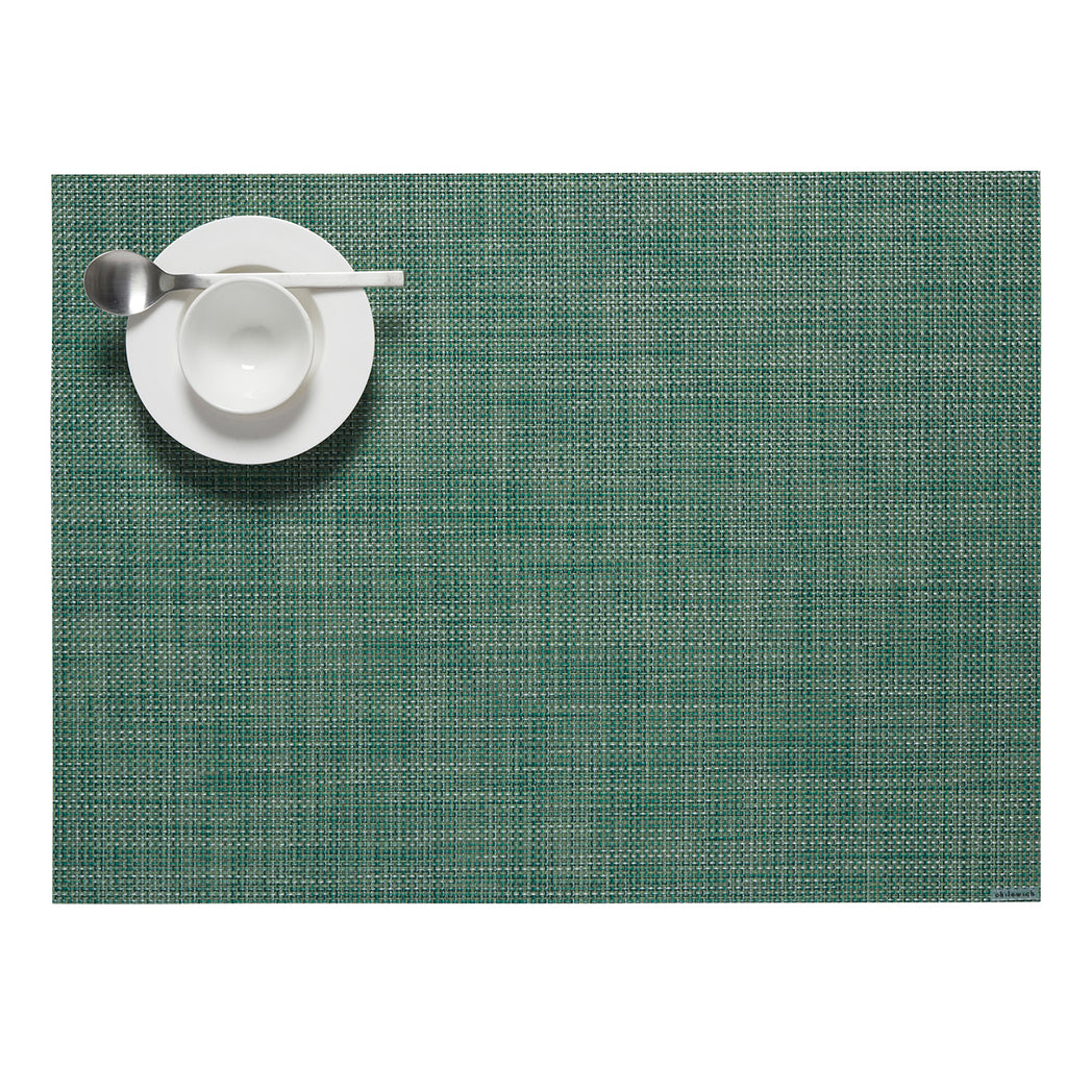 Mini Basketweave Placemats - Ivy With Prop